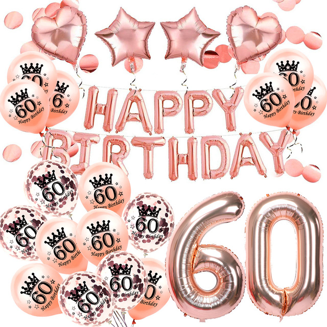 Amawill dekoracje urodzinowe: wszystkiego najlepszego z okazji 18, 20, 21, 30, 40, 50, 60, 70, 80, 90 lat. Balon lateksowy z cyframi analogowymi - słodkie 16 stron - Wianko - 8