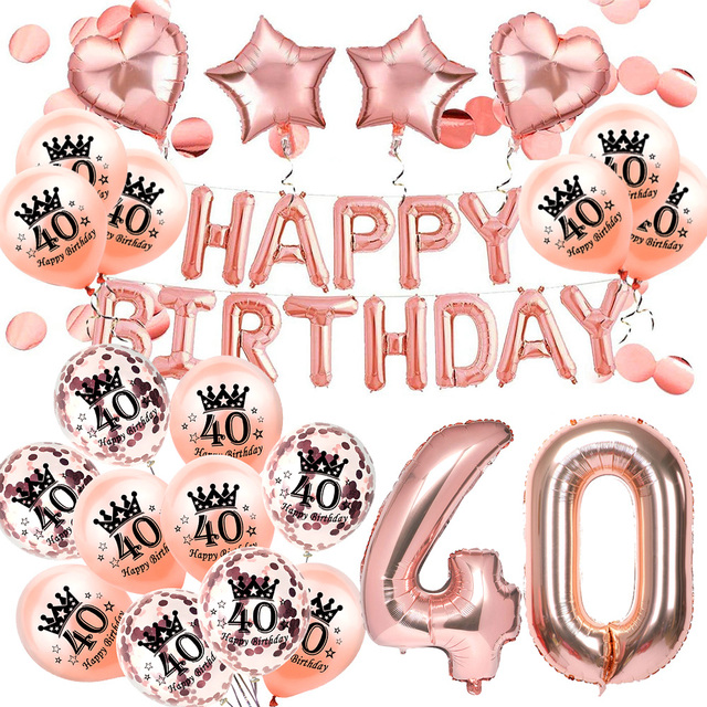 Amawill dekoracje urodzinowe: wszystkiego najlepszego z okazji 18, 20, 21, 30, 40, 50, 60, 70, 80, 90 lat. Balon lateksowy z cyframi analogowymi - słodkie 16 stron - Wianko - 6