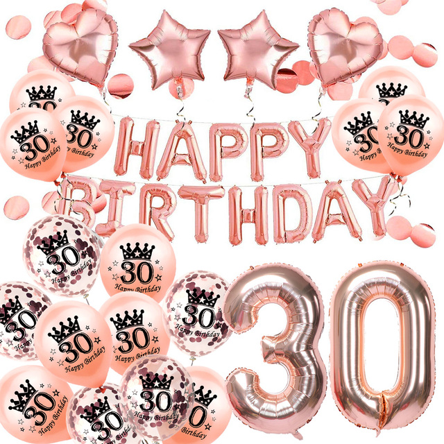 Amawill dekoracje urodzinowe: wszystkiego najlepszego z okazji 18, 20, 21, 30, 40, 50, 60, 70, 80, 90 lat. Balon lateksowy z cyframi analogowymi - słodkie 16 stron - Wianko - 5