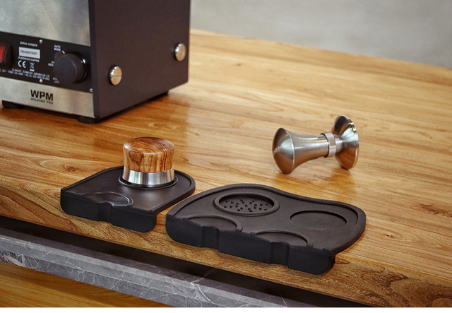 Podkładka antypoślizgowa do ubijania kawy 58mm - espresso, guma silikonowa - Wianko - 1