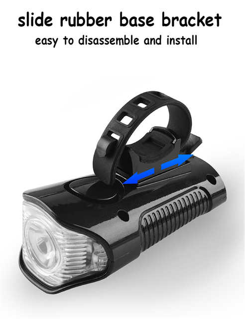 West Biking - Wodoodporne światło rowerowe LED ładowane na USB z latarką, komputerem rowerowym, prędkościomierzem i dzwonkiem - akcesoria rowerowe - Wianko - 15