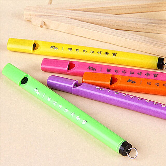 10 sztuk bambusowych fletów ptaków - muzyczne, edukacyjne narzędzia plastikowe dla dzieci, idealne na prezenty i zabawę (флейта instrumentos musicais QW) - Wianko - 8