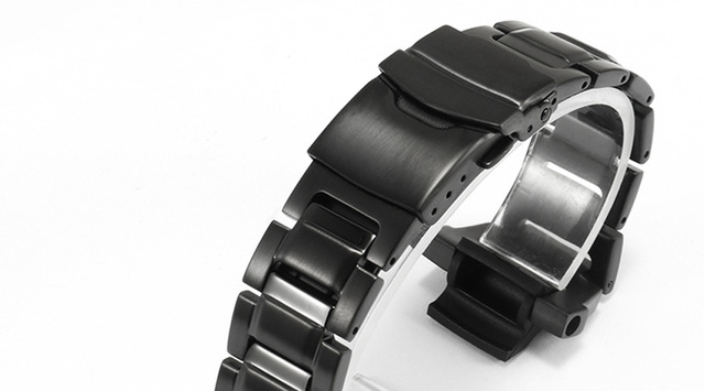 Casio 5121GW-3000 3500 2000G-seria 1000 - czarny zegarek ze stali nierdzewnej z wymiennym paskiem - Wianko - 1