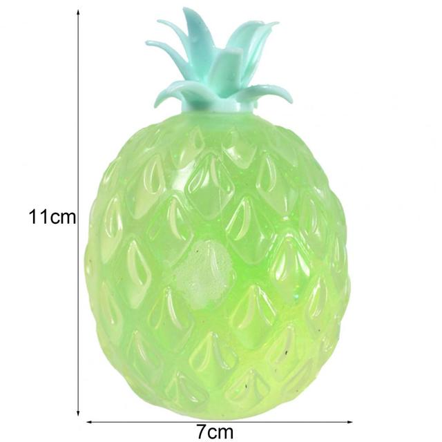 Zabawka stresowa w kształcie ananasa - Squishys owocowy piłka do zgniatania dla dzieci i dorosłych - Wianko - 7