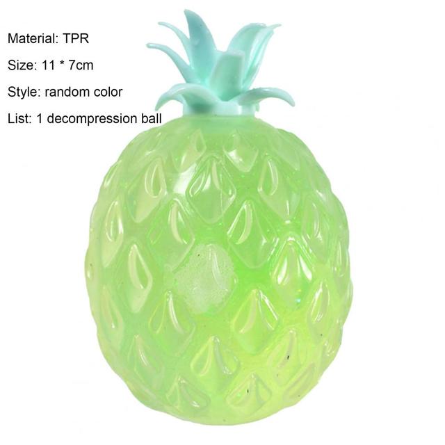 Zabawka stresowa w kształcie ananasa - Squishys owocowy piłka do zgniatania dla dzieci i dorosłych - Wianko - 13