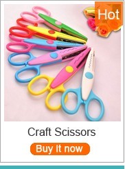 Nożyczki do papieru z tkaniną, 6 sztuk/partia, idealne do projektów scrapbookingowych i wyrobów dekoracyjnych dla dzieci - Wianko - 7