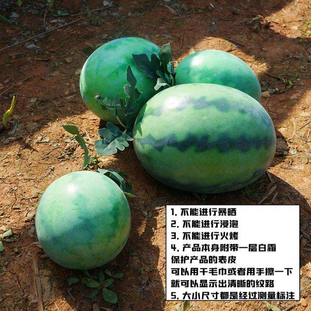 Symulacja płatków arbuzowej pianki owoce - model sztuczne warzywa fotografia rekwizyty dekoracje sceniczne - Wianko - 10