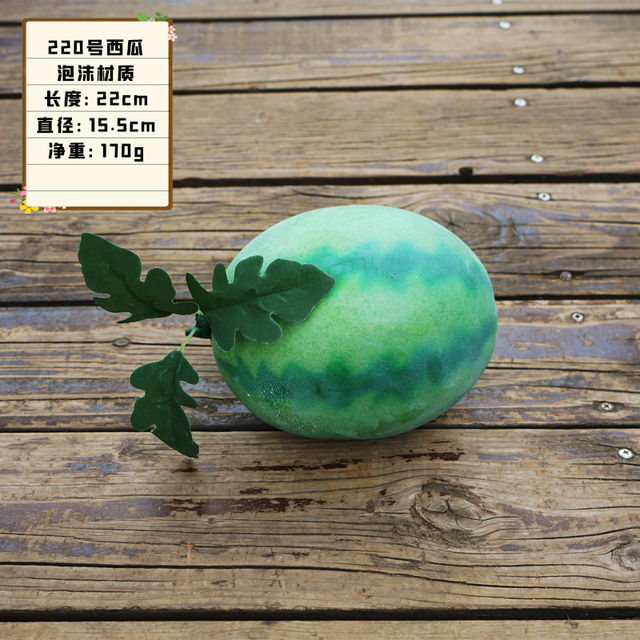 Symulacja płatków arbuzowej pianki owoce - model sztuczne warzywa fotografia rekwizyty dekoracje sceniczne - Wianko - 9
