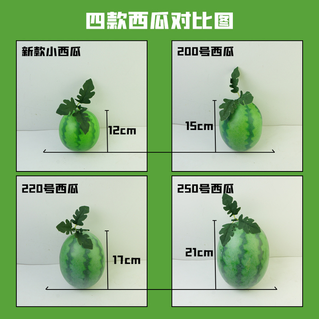 Symulacja płatków arbuzowej pianki owoce - model sztuczne warzywa fotografia rekwizyty dekoracje sceniczne - Wianko - 8