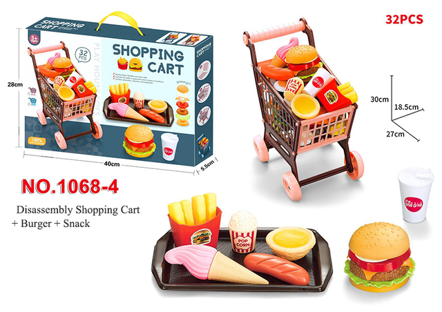 Nowy Mini Grill Burger Sushi - Symulacja Zabawkowa Kuchnia dla Dzieci - Wianko - 11