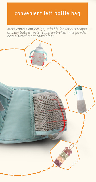 Ergonomiczne nosidełko dla dzieci - łatwe i wygodne noszenie od 0 do 36 miesiąca życia - Wianko - 9