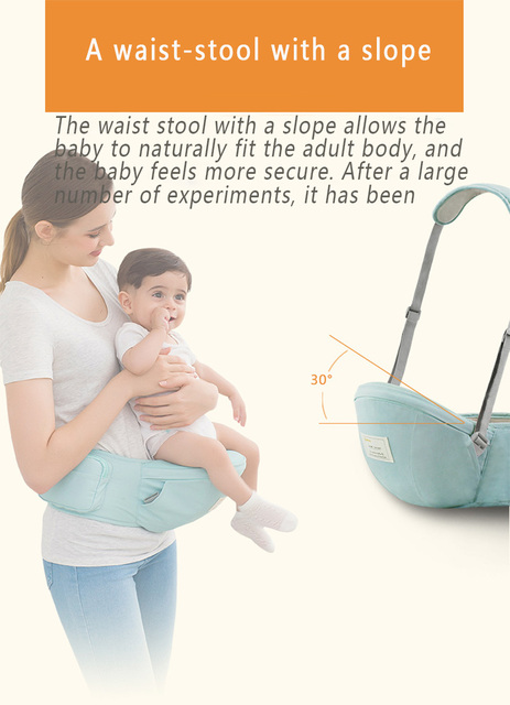 Ergonomiczne nosidełko dla dzieci - łatwe i wygodne noszenie od 0 do 36 miesiąca życia - Wianko - 10