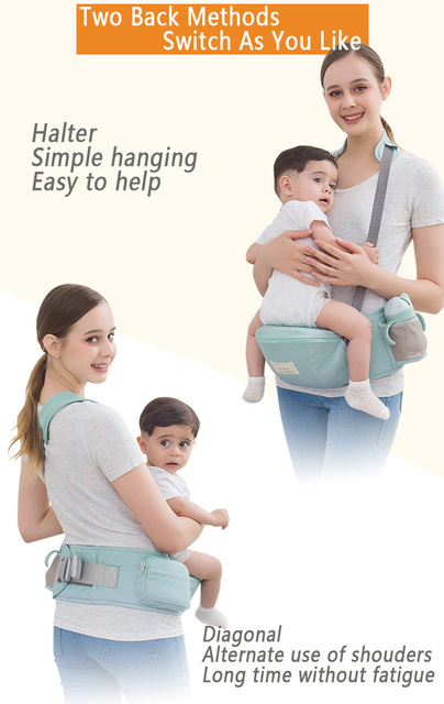 Ergonomiczne nosidełko dla dzieci - łatwe i wygodne noszenie od 0 do 36 miesiąca życia - Wianko - 4