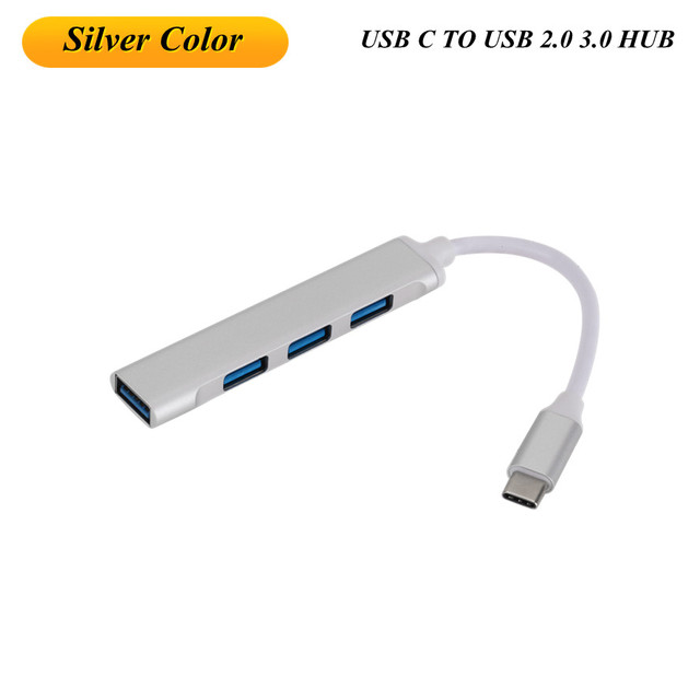 HUB USB 3.0 typu C 3.1 4 Porty OTG dla Lenovo Xiaomi Macbook Pro - Wianko - 8