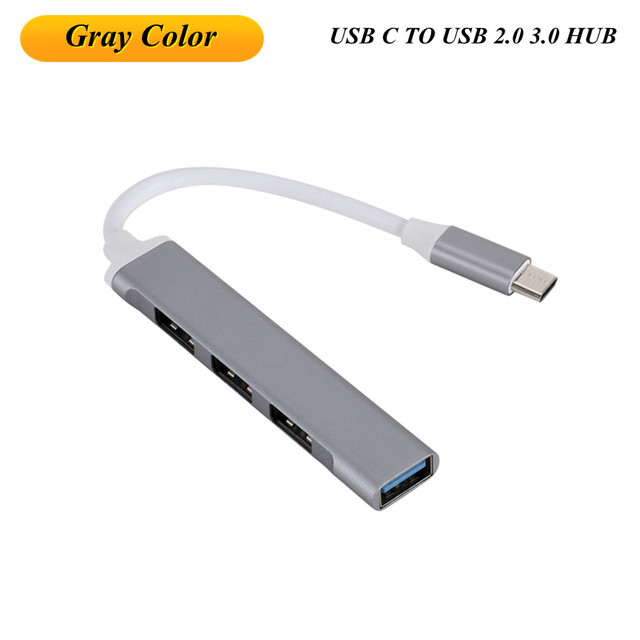 HUB USB 3.0 typu C 3.1 4 Porty OTG dla Lenovo Xiaomi Macbook Pro - Wianko - 9