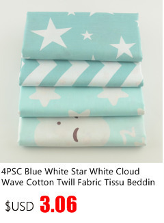 Tkanina bawełniana niebieska z wzorem róż w stylu diagonal, do szycia lalki, scrapbookingu i odzieży - Wianko - 27