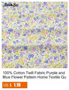 Tkanina bawełniana niebieska z wzorem róż w stylu diagonal, do szycia lalki, scrapbookingu i odzieży - Wianko - 136