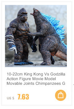 Figurka King Kong kontra Godzilla Gojira - model filmowy ruchomych stawów, dinozaury potwory zabawki dla dzieci, 16-24cm (Figma) - Wianko - 8