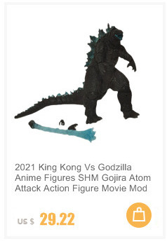 Figurka King Kong kontra Godzilla Gojira - model filmowy ruchomych stawów, dinozaury potwory zabawki dla dzieci, 16-24cm (Figma) - Wianko - 6