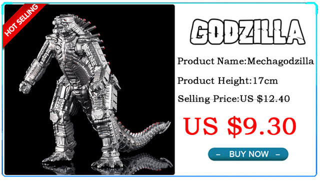 Figurka King Kong kontra Godzilla Gojira - model filmowy ruchomych stawów, dinozaury potwory zabawki dla dzieci, 16-24cm (Figma) - Wianko - 11