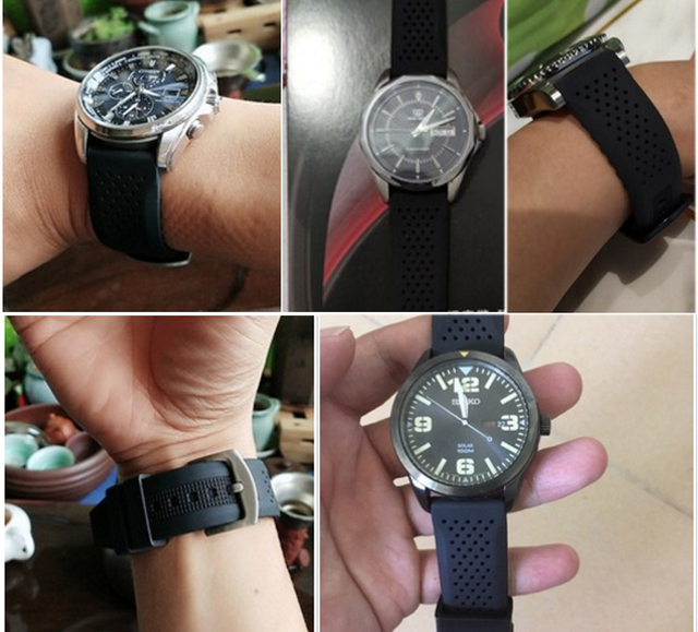 Nowy, oddychający pasek silikonowy do zegarka sportowego na świeżym powietrzu, dla mężczyzn i kobiet, szerokość: 18mm/20mm/22mm, odpowiedni dla modeli Hua-wei, Mido, Tissot, Omega - Wianko - 4