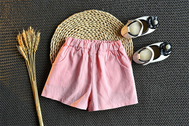 Zestaw letnich ubrań dla dziewczynek 1-6 lat: bluzka z rękawem typu latające i okrągłym dekoltem + majtki z podwiązkami - Wianko - 19