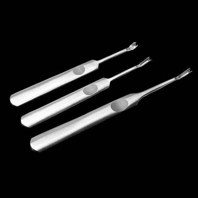 Zestaw 3 skórzanego narzędzia do rzemiosła: odciąć cienki nóż do skóry, narzędzie DIY Groover Skiving, narzędzie krawędzi Beveler Trenching - Wianko - 5
