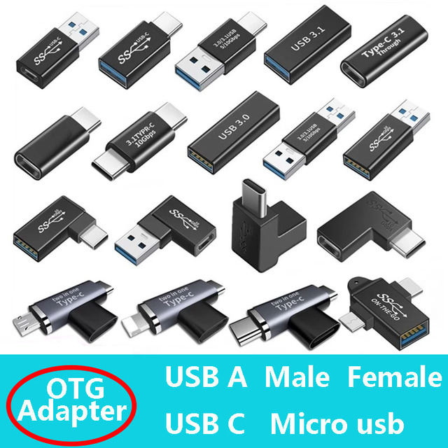 Adapter uniwersalny Tongdaytech typu C na Micro USB OTG z funkcją synchronizacji danych - Wianko - 1