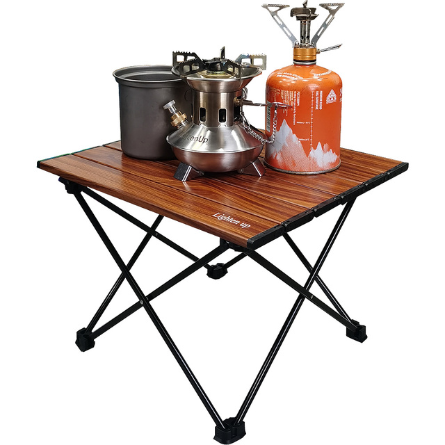Składany stół piknikowy i kempingowy z aluminium, super lekki - Wianko - 15
