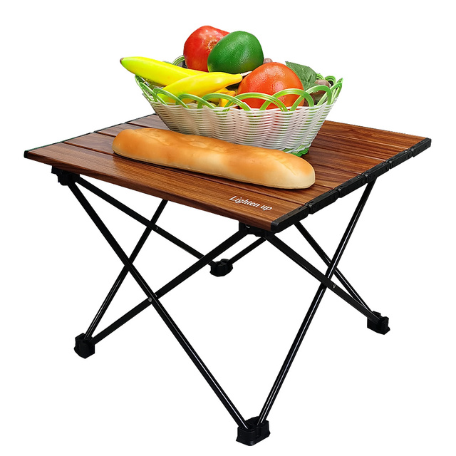 Składany stół piknikowy i kempingowy z aluminium, super lekki - Wianko - 3