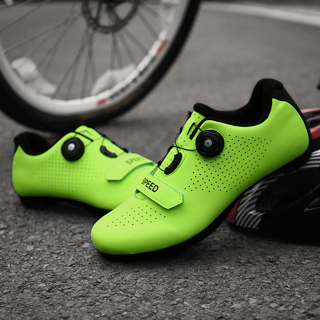 Młodzieżowe ultralekkie samoblokujące buty rowerowe męskie/damskie do kolarstwa szosowego/rowerowego profesjonalnego wyścigowego - Wianko - 3