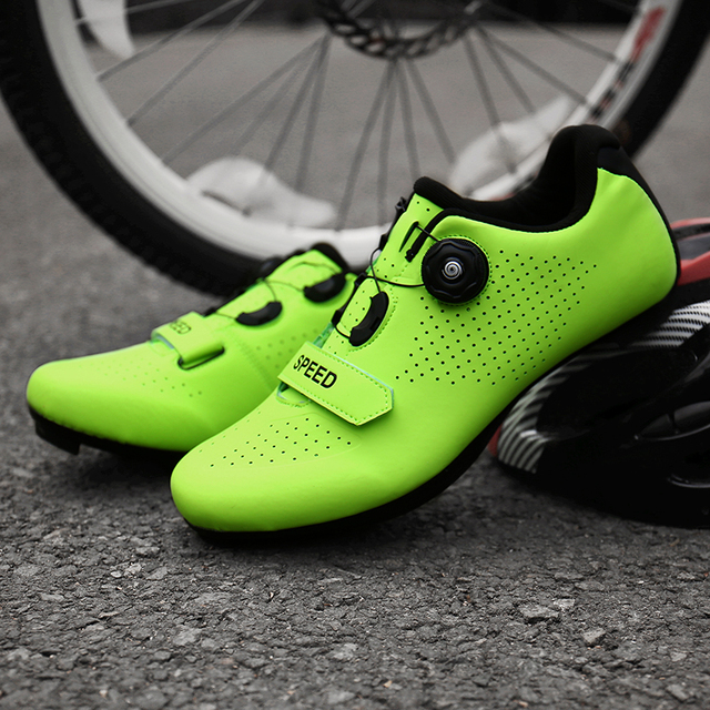 Młodzieżowe ultralekkie samoblokujące buty rowerowe męskie/damskie do kolarstwa szosowego/rowerowego profesjonalnego wyścigowego - Wianko - 2