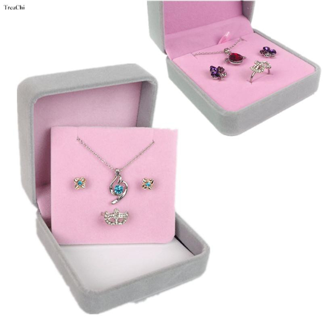Ślubne pudełko na pierścionek w luksusowym stylu, z aksamitną wyściółką, kolczykami i przenośnym uchwytem - idealny prezent na zaręczyny, urodziny dla pani - Wianko - 11