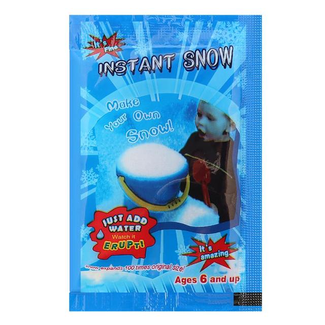 Instant Snow Powder - sztuczne chłonne płatki śniegu do ozdób świątecznych i dekoracji domu oraz ślubnych - Wianko - 18