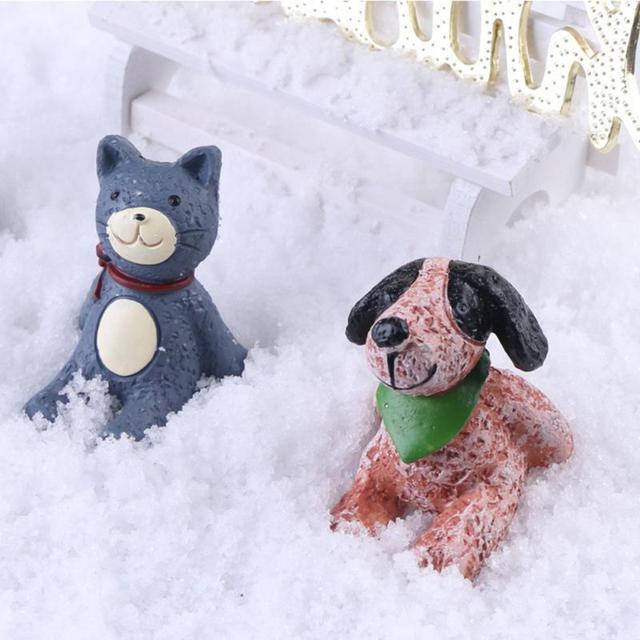 Instant Snow Powder - sztuczne chłonne płatki śniegu do ozdób świątecznych i dekoracji domu oraz ślubnych - Wianko - 8