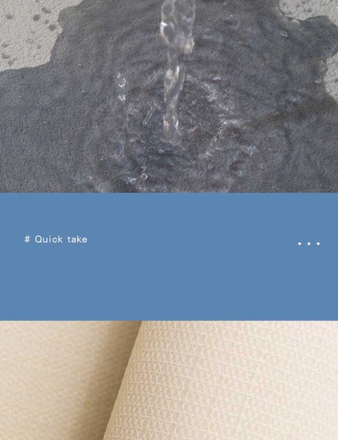 Piankowa mata do kąpieli flanelowa szara - dywanik łazienkowy o dużej absorpcji wody - Wianko - 9