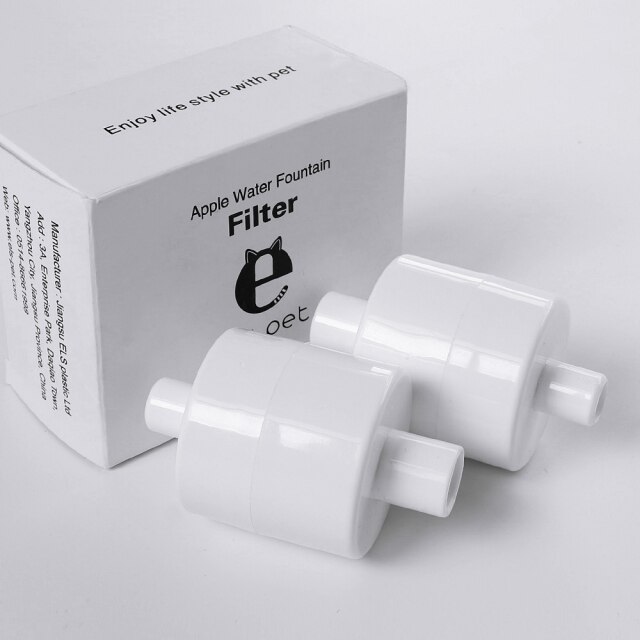 Wymienne filtry z węglem aktywnym dla dystrybutorów wody ELS PET 2.5L Cat - automatyczne, do kotów - Wianko - 6