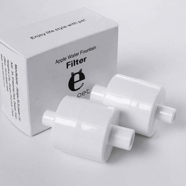 Wymienne filtry z węglem aktywnym dla dystrybutorów wody ELS PET 2.5L Cat - automatyczne, do kotów - Wianko - 21