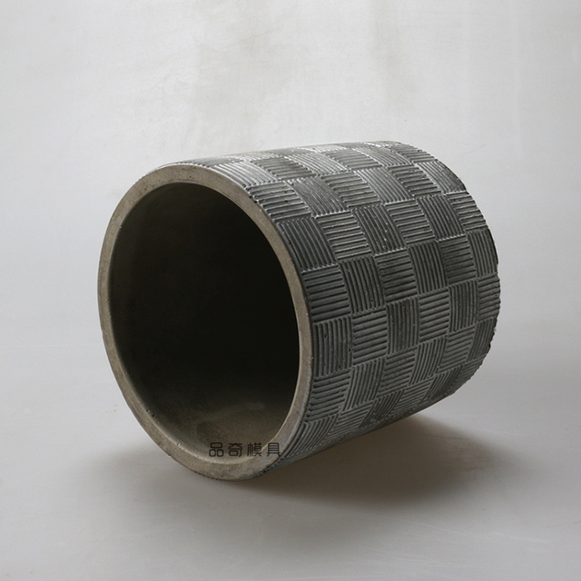 Forma silikonowa do gliny - okrągłe soczyste doniczki DIY z 3 otworami do rzemiosła artystycznego, gipsowych i betonowych form tynku - Wianko - 9