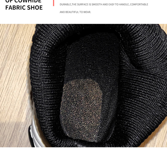 2020 Damskie buty zimowe wysokiej jakości z czarnym zaokrąglonym czubkiem - Wianko - 16