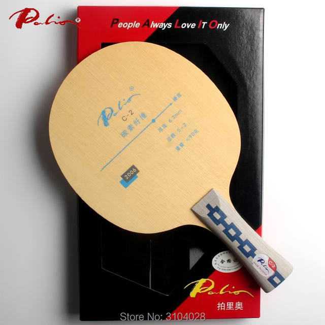 Rakieta do tenisa stołowego Palio C-2 - wysokoelastyczna o dobrej prędkości i kontroli ping pongowej gry - Wianko - 1