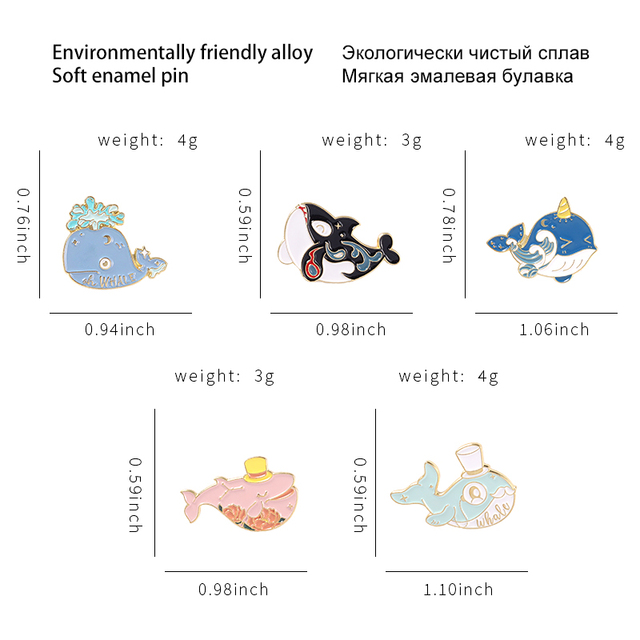 Plastikowa broszka pączek dla dziewczynki lub kobiety, z motywem kreskówki - Wianko - 2