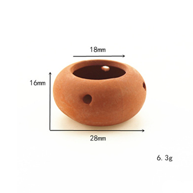 Ceramiczny model doniczki z ręcznie robionymi kwiatami w skali 1/12 do lalkowego wyposażenia kuchni - Wianko - 4