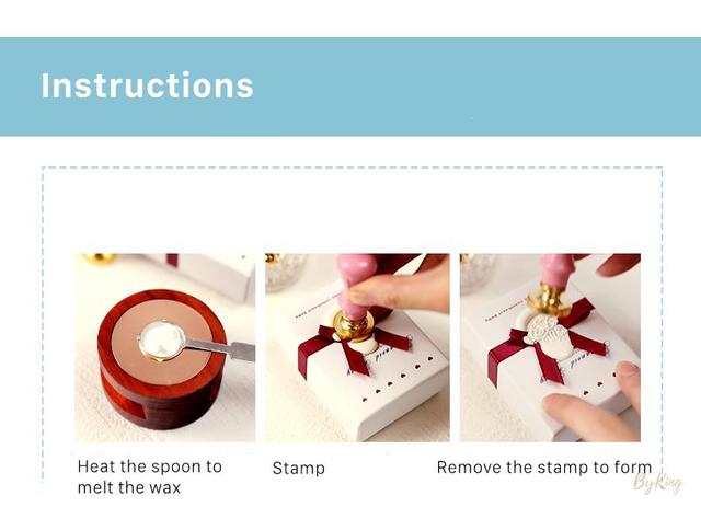 Zestaw narzędzi do pieczątek woskowych Macaron Box z koralikami i łyżką - prezent DIY do scrapbookingu, koperta, zaproszenie na ślub - Wianko - 16