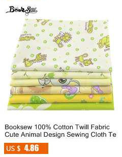 Tekstylia domowe Booksew Cute Fox - różowa bawełna 100%, dla szycia patchworku i lalki - Wianko - 101