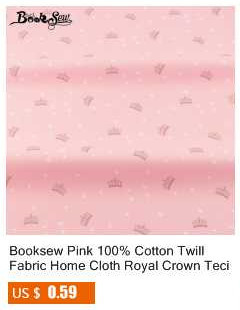 Tekstylia domowe Booksew Cute Fox - różowa bawełna 100%, dla szycia patchworku i lalki - Wianko - 136