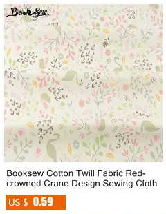 Tekstylia domowe Booksew Cute Fox - różowa bawełna 100%, dla szycia patchworku i lalki - Wianko - 134