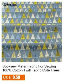 Tekstylia domowe Booksew Cute Fox - różowa bawełna 100%, dla szycia patchworku i lalki - Wianko - 127