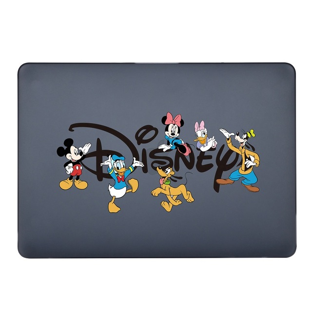 Pokrywa na laptopa Disney Mickey Minnie dla Macbook Air Pro 13 14 15 cal - płaska torba z motywem Myszki Miki - Wianko - 1