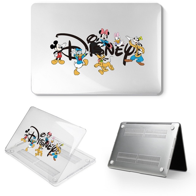Pokrywa na laptopa Disney Mickey Minnie dla Macbook Air Pro 13 14 15 cal - płaska torba z motywem Myszki Miki - Wianko - 4